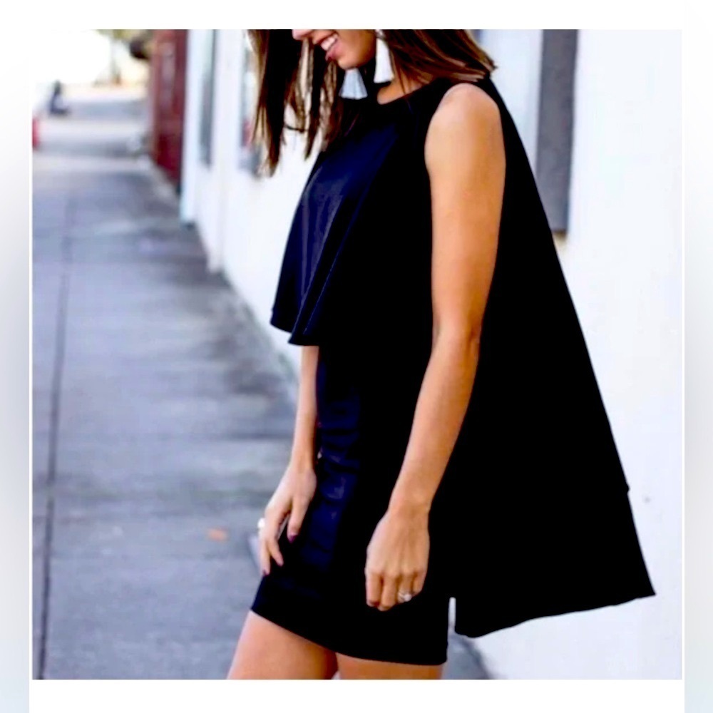 KARLIE cape dress Tuckernuck S 200$ formal preppy classic cocktail summer